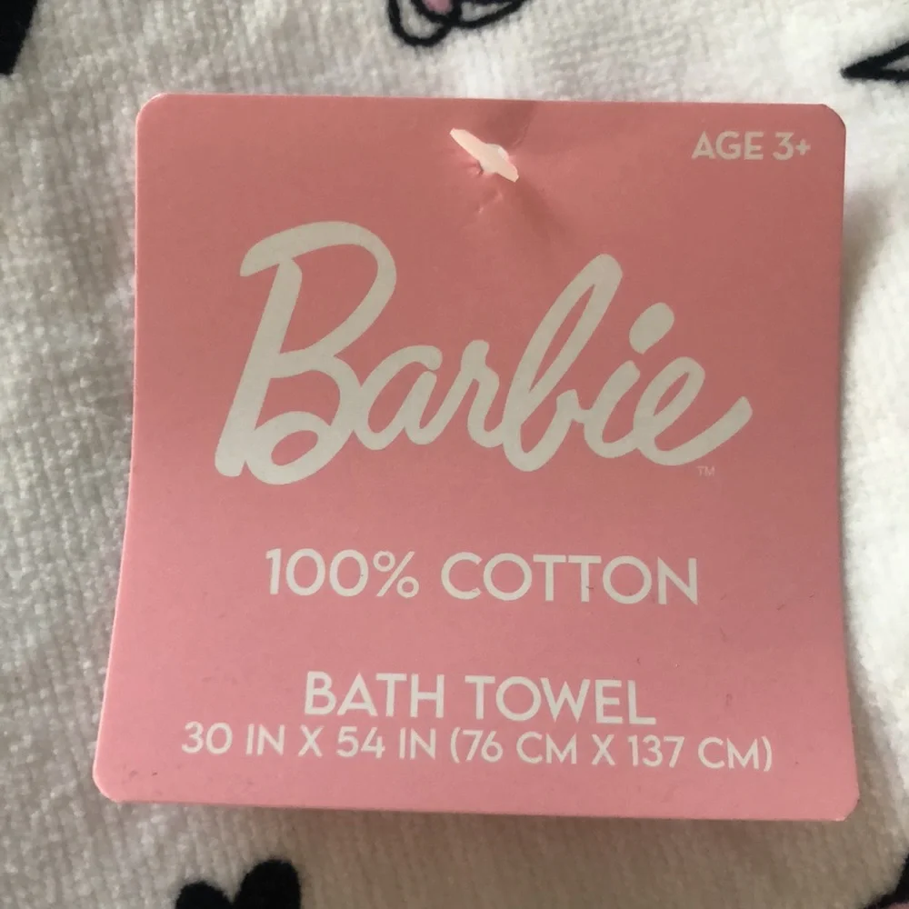 BARBIE Hand and Bath TOWELS